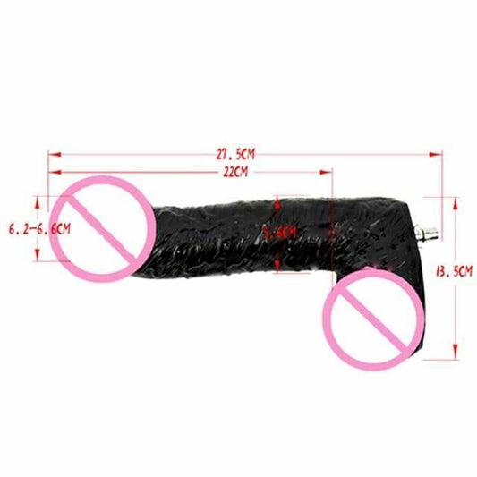 House Of Dasein Premium Sex Machine Attachments Vac U Lock Dildo Suction Cup Anal Plug - Super Big 27X6cm V1257-16143645212738
