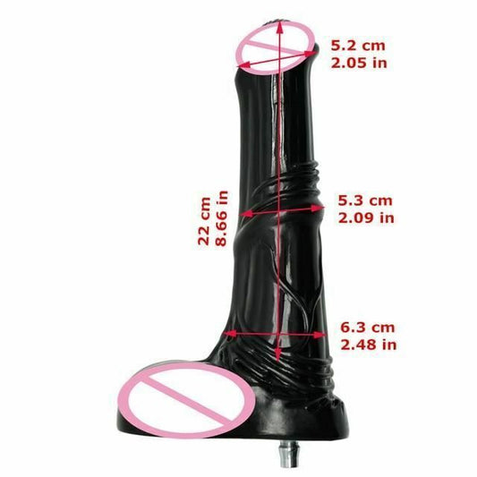 House Of Dasein Premium Sex Machine Attachments Vac U Lock Dildo Suction Cup Anal Plug - Huge Dildo V1257-16143645278274