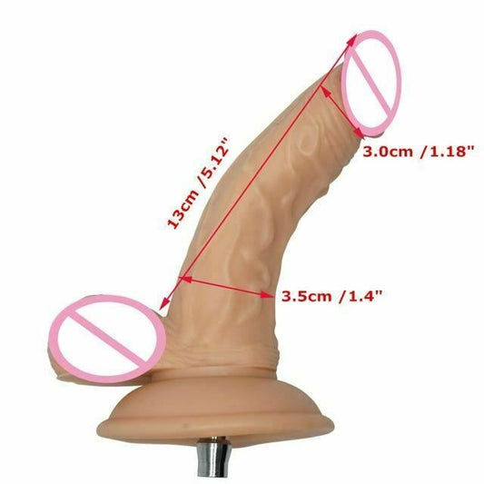 House Of Dasein Premium Sex Machine Attachments Vac U Lock Dildo Suction Cup Anal Plug - Small G-Spot16x3.5Cm V1257-16143645474882