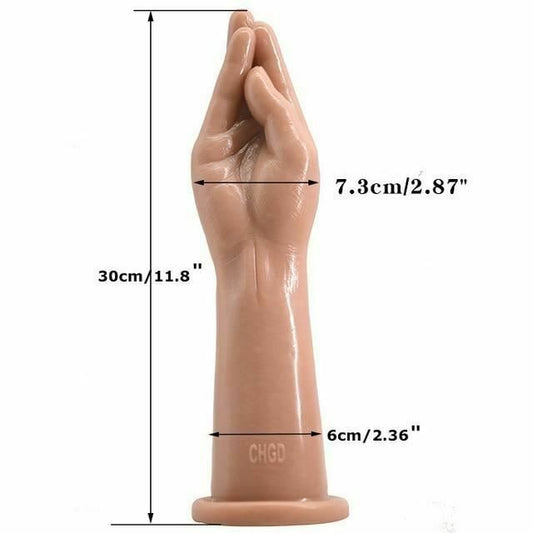 House Of Dasein Premium Sex Machine Attachments Vac U Lock Dildo Suction Cup Anal Plug - Hand 30X7.3Cm V1257-16143645540418