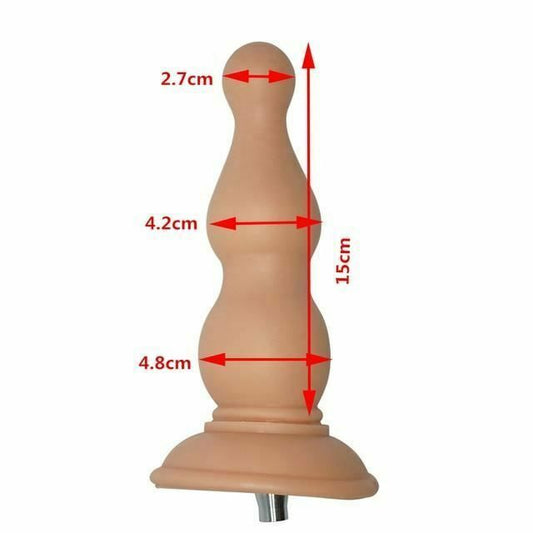 House Of Dasein Premium Sex Machine Attachments Vac U Lock Dildo Suction Cup Anal Plug - Anal Plug 17.5X4.8Cm V1257-16143645605954