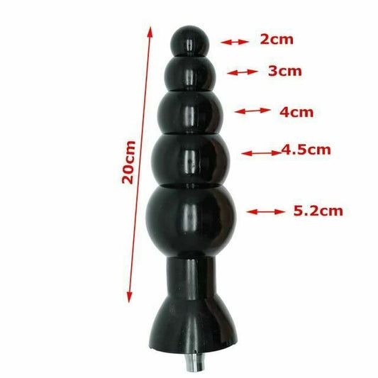 House Of Dasein Premium Sex Machine Attachments Vac U Lock Dildo Suction Cup Anal Plug - Anal Plug 18.5X5cm V1257-16143645638722