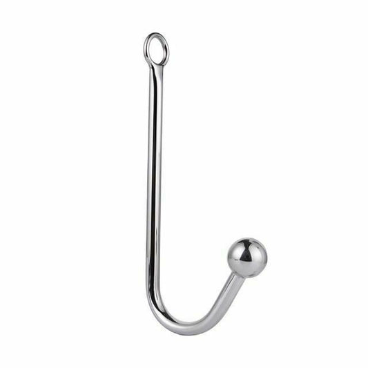 House Of Dasein Stainless Steel Bdsm Anal Hook With Balls O-Ring Butt Plug - 1 Ball - 1 Ball V1257-16151686905922