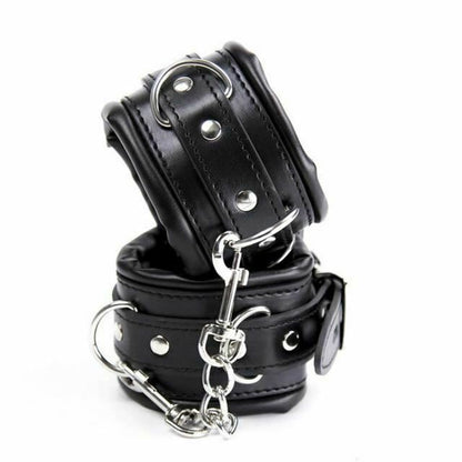 House Of Dasein Bdsm Padded Handcuffs Bondage Kink Fetish Restraints - Black V1257-16199901151298