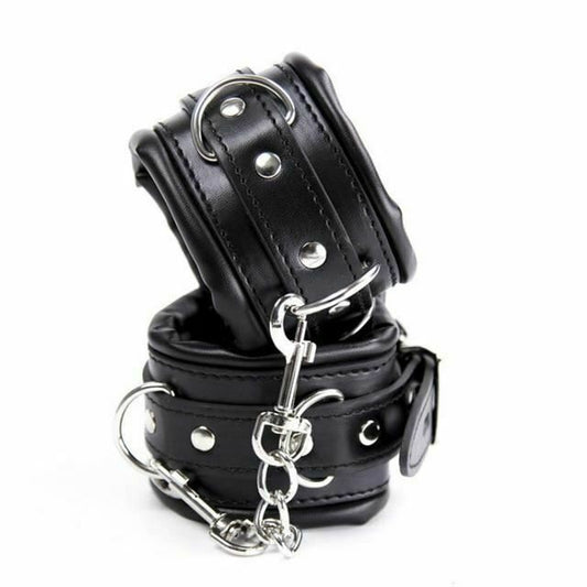 House Of Dasein Bdsm Padded Handcuffs Bondage Kink Fetish Restraints - Black V1257-16199901151298