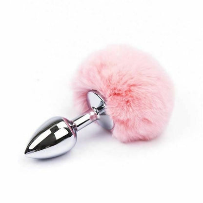 House Of Dasein Fluffy Fox Bunny Tail Anal Plug Pet Play Bdsm Cosplay - Pink - Bunny Tail V1257-16208515858498