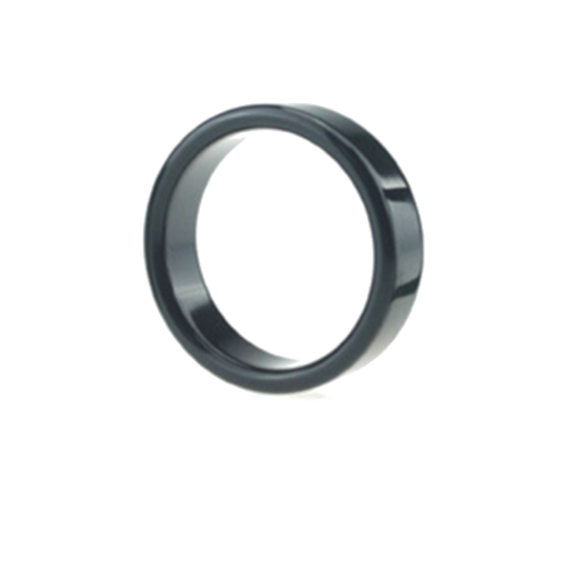 House Of Dasein Metal Cock Ring Aluminium Alloy Male Three Sizes - Black - 45Mm V1257-16214489301058