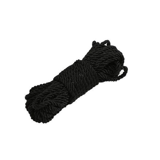 House Of Dasein Soft Cotton Rope 5M 10M Bdsm Bondage Restraints Kink Fetish - Black - 10M - Silk V1257-16221500866626