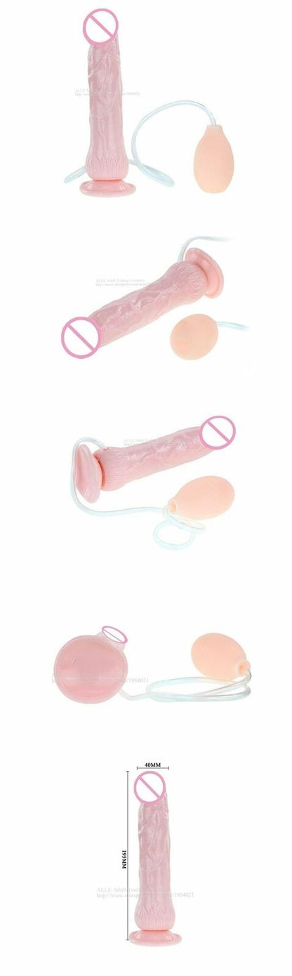 House Of Dasein Squirting Realistic Cock Ejaculating Dildo Anal Plug Bdsm Kink V1257-16223829459010