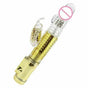 House Of Dasein Telescopic Thrusting Rabbit Vibrator G-Spot Clitoral Stimulation - Gold V1257-16225277968450