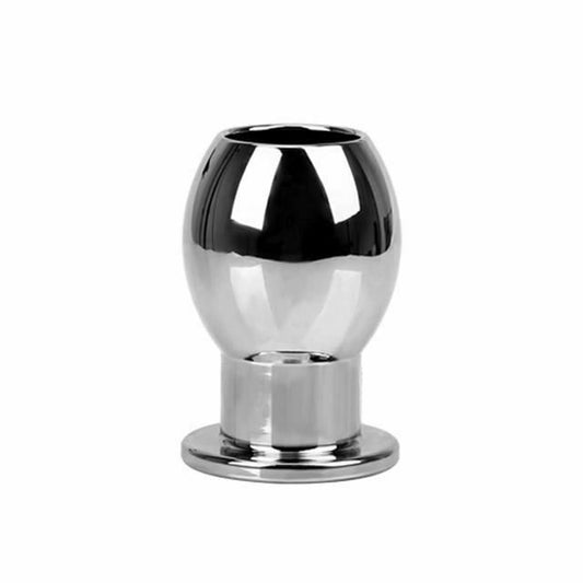 House Of Dasein Stainless Steel Hollow Anal Dilator Butt Plug Bdsm Medical Play - Small - Smooth V1257-16225335410754
