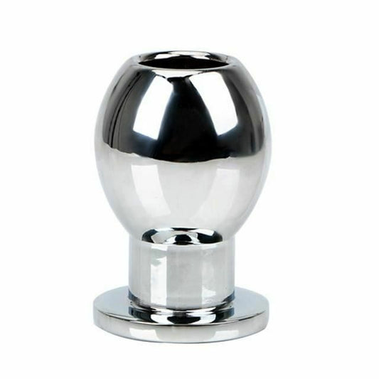 House Of Dasein Stainless Steel Hollow Anal Dilator Butt Plug Bdsm Medical Play - Large - Smooth V1257-16225335476290