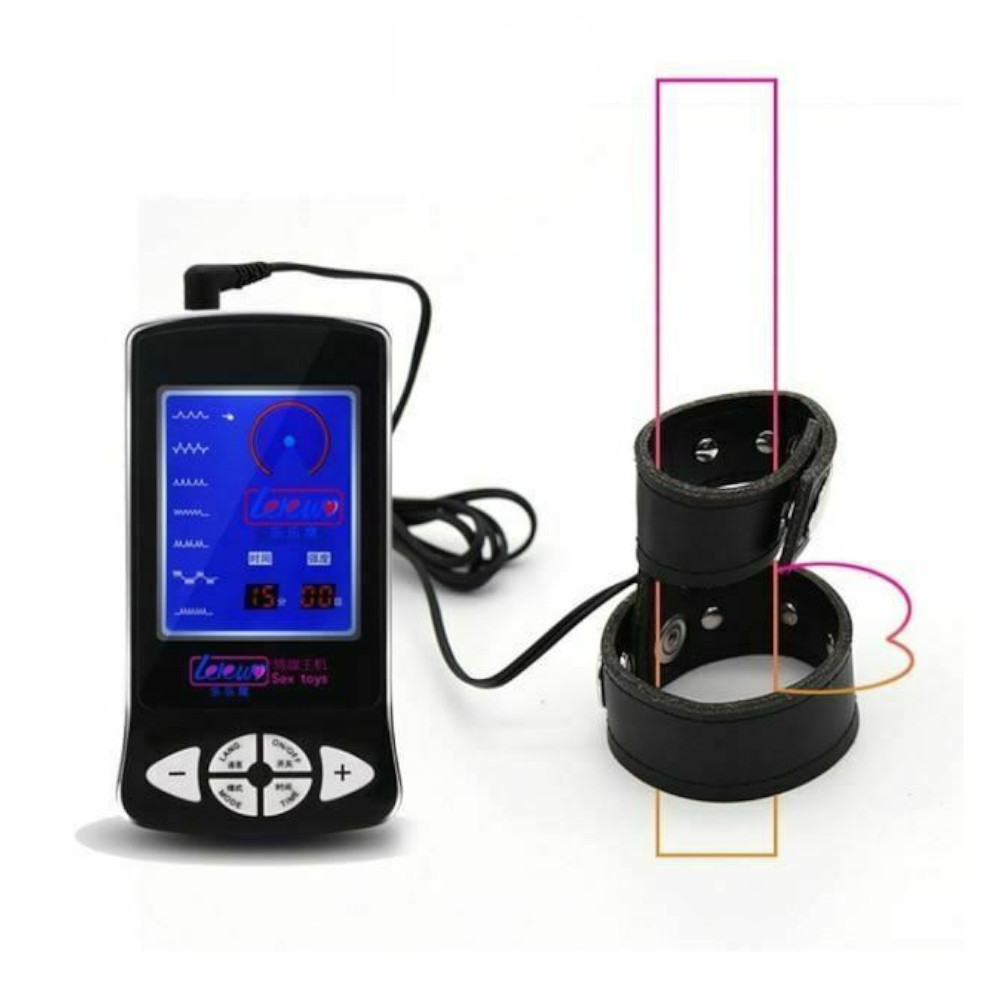 House Of Dasein Electric Zapper Cock Ring Electro Shock Bdsm Restraints Kink Bondage - L3 V1257-16225638776898