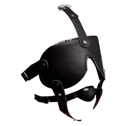 House Of Dasein Ball Gag Head Harness Mask Muzzle Blindfold Bondage Kink Bdsm Fetish Restraints - Style D V1257-16225650933826