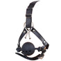 House Of Dasein Ball Gag Head Harness Mask Muzzle Blindfold Bondage Kink Bdsm Fetish Restraints - Style E V1257-16225650966594