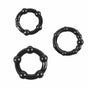 House Of Dasein Silicone Cock Rings Set 3 Bdsm Delay Ejaculation Pleasure Enhancement - Black - Type 1 V1257-16225756807234