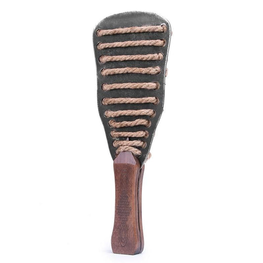House Of Dasein Hemp Rope Spanking Paddle Impact Play Bondage Kink Fetish - Black V1257-16277244117058