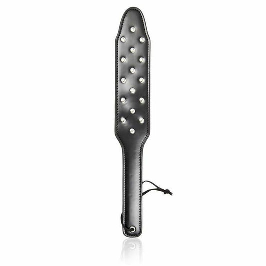 House Of Dasein Bdsm Black Studs Faux Leather Spanking Paddle Sex Slave Fetish Toy - Black V1257-16461550125122
