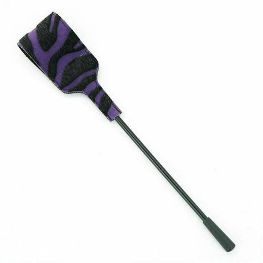 House Of Dasein Bdsm Spanking Crop Black Red Impact Play Toy - Purple V1257-16475031666754