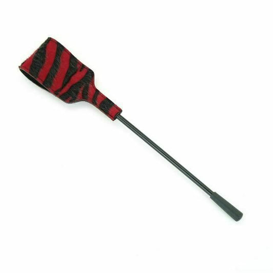 House Of Dasein Bdsm Spanking Crop Black Red Impact Play Toy - Red V1257-16475031699522