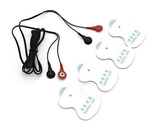 House Of Dasein Electro Shock Nipple Clamps Suction Sound Butt Plug Cock Rings Bdsm - Black - Pads V1257-16477131374658