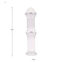 House Of Dasein Glass Butt Plug Beads Different Sizes / Shapes Anal Stimulation Play - 14Cm X 3Cm V1257-16482337095746