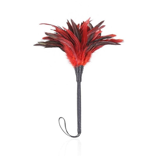 House Of Dasein Red Feather Clit Tickler Bdsm Erotic Play Kink Fetish Couples - Red V1257-16503599726658