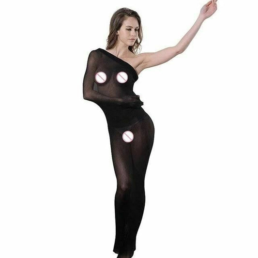 House Of Dasein Whole Body Stockings Sleeping Bag Black / Flesh Pantyhose Cocoon Bdsm Fetish - Black V1257-16508415803458
