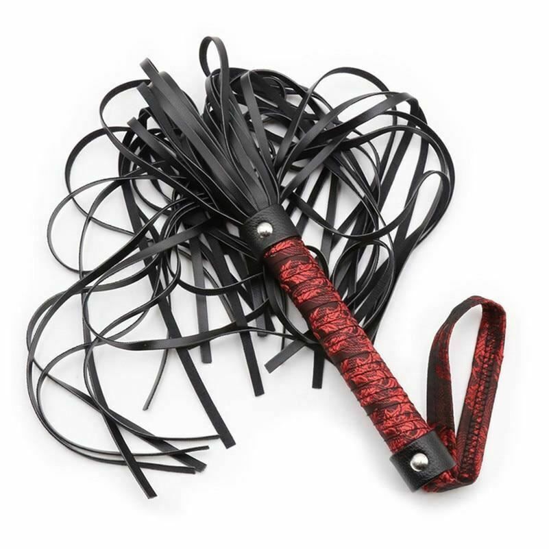 House Of Dasein Bondage Beginners Black Flogger Sensation Tickle Bdsm Fetish - Black V1257-16512233013314