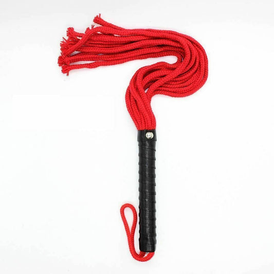House Of Dasein Soft Rope Flogger Bdsm Sex Whips Spanking Fetish Impact Toys Dominant Submissive - Red V1257-16512273383490