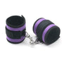 House Of Dasein Soft Handcuffs Bdsm Beginner Bondage Blue Red Purple Restraints - Purple V1257-16516375642178