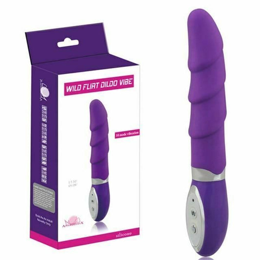House Of Dasein Purple Pink G Spot Vibrator 10 Speed Clitoris Stimulator Waterproof Women - Purple - Style B V1257-16538517635138