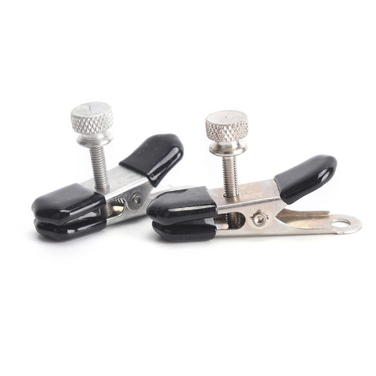 House Of Dasein Metal Nipple Clamps Breast Labia Clips Bdsm Restraints Bondage - Tan V1257-16549313052738