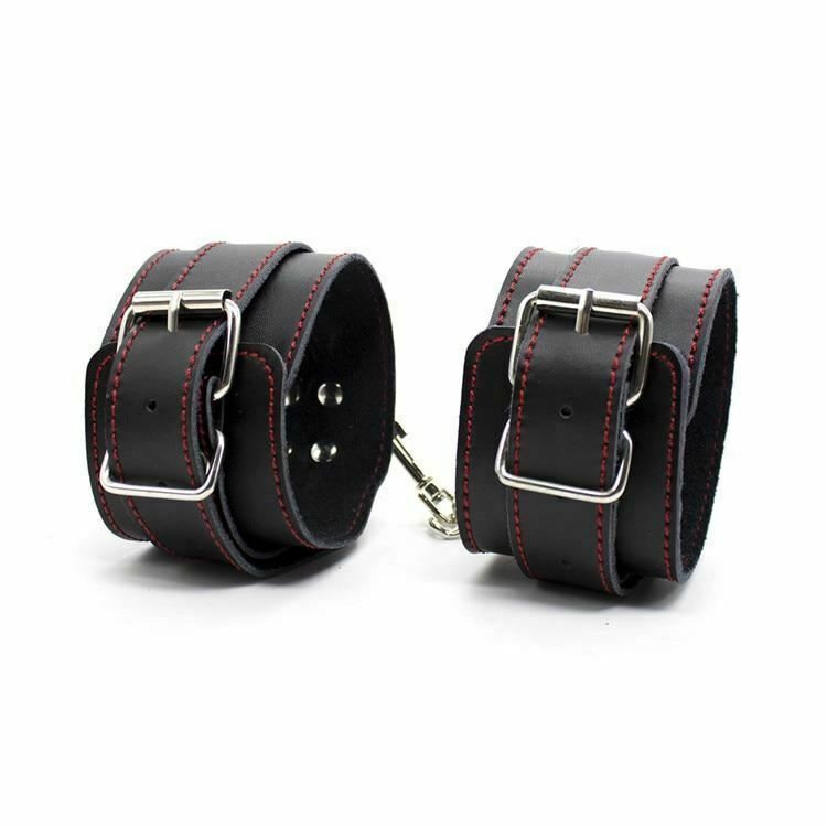 House Of Dasein Bdsm Bondage Beginners Starter Kit Fetish Pack Mask Collar Cuffs Gag Restraints - Red V1257-16565462499394
