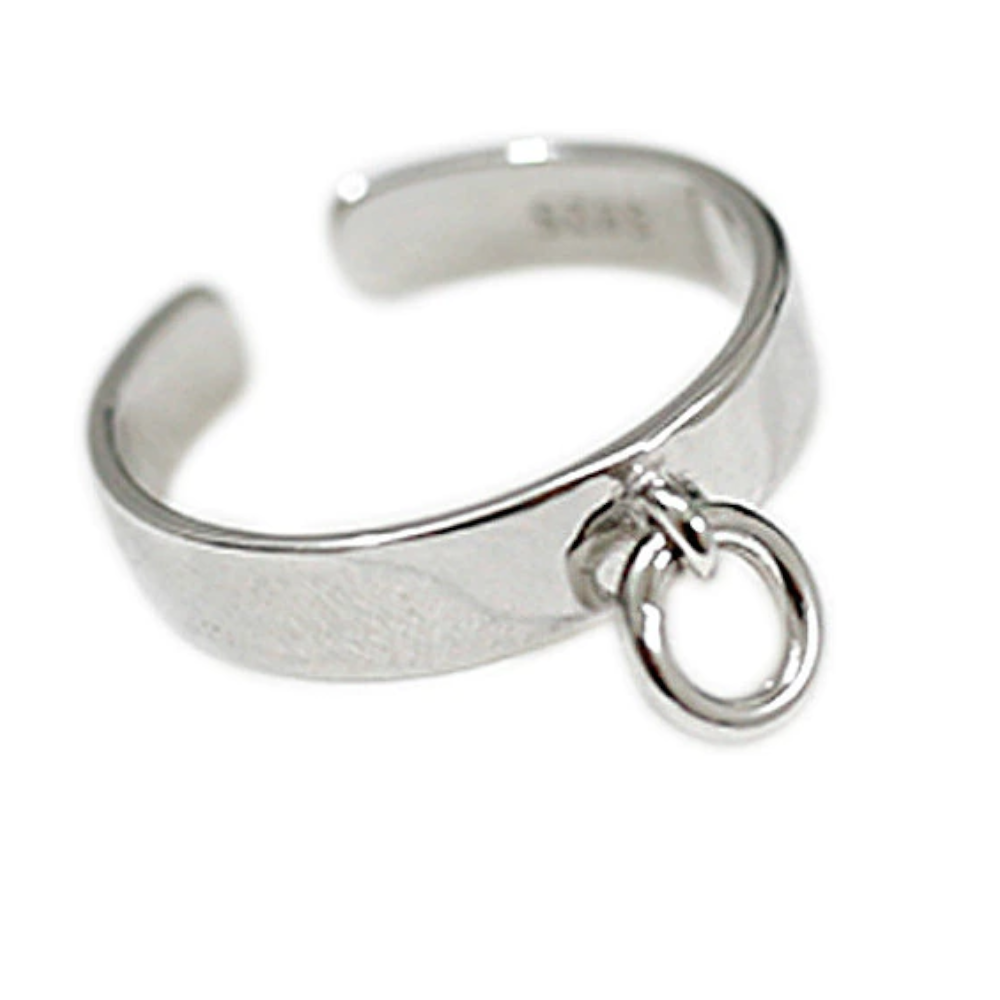 House Of Dasein Silver Open Ring Mini Collar Bdsm Owned Submissive Gift Symbolic Jewellery - Silver V1257-16582290964546