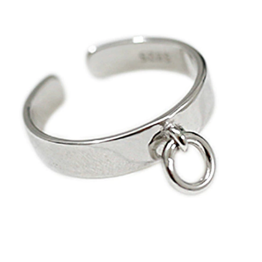 House Of Dasein Silver Open Ring Mini Collar Bdsm Owned Submissive Gift Symbolic Jewellery - Silver V1257-16582290964546