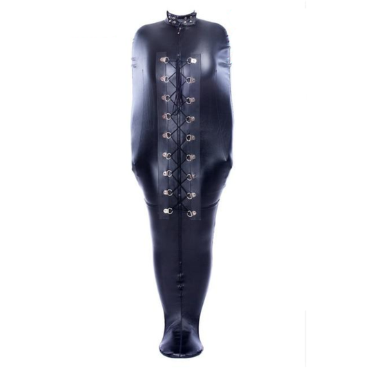 House Of Dasein Black Mummification Bdsm Restraints Sleeping Body Bag Sack Straitjacket - Black - S V1257-16611352707138