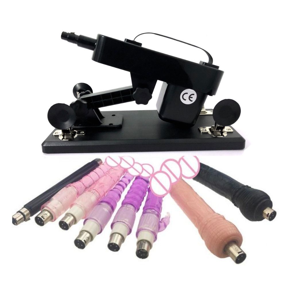 House Of Dasein Sex Machine Masturbation Toy Australian Version Bundle With Dildos Extender Rod - Package A V1257-18555188347551