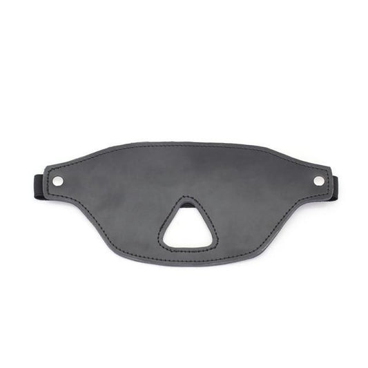 House Of Dasein Black Blindfold Nose Cut Out Sensory Deprivation Bdsm Bondage Restraints - Black V1257-28494873460802