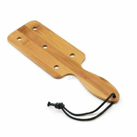 House Of Dasein Wide With Holes Natural Bamboo Spanking Paddle Bdsm Toy V1257-30186958356546