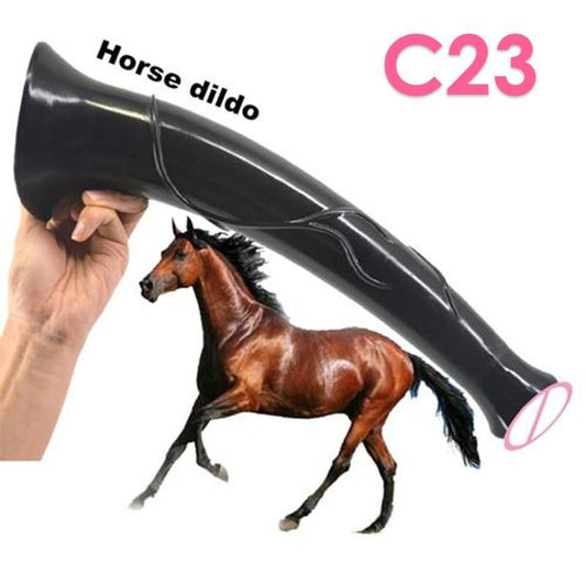 House Of Dasein Dildo Dong Big 3 Types Huge Fantasy Monster Black Horse C20 - Black - Horse Dildo C23 V1257-30300157345930