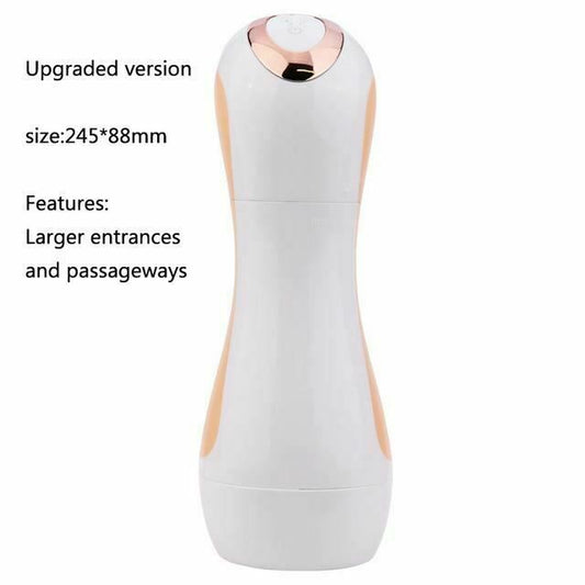 House Of Dasein Deep Large Masturbator Cup Vacuum Sucking Vibration Usb Charging - Flesh - Upgraded (Larger) V1257-30304902774922