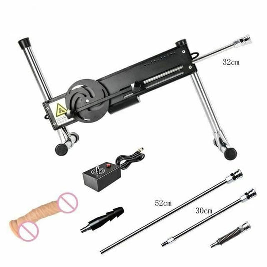 House Of Dasein F01 Premium Sex Machine Vac U Lock Quiet Turbo Automatic Masturbation Dildo - Black - Wired V1257-30307095445642