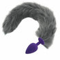 House Of Dasein Grey Long Fox Kitten Puppy Tail Butt Plug Bdsm Pet Play Fetish - Grey - Big 106 V1257-30366013653130