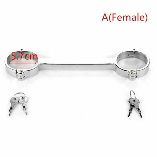 House Of Dasein Metal Spreader Bar Cuffs Collar Bondage Restraint Kits Slave Shackles Set Bdsm - Skin - A V1257-30368824492170