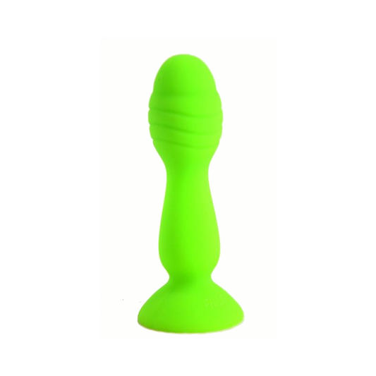 House Of Dasein Colourful Silicone Butt Plug Beads Suction Cup Anal Trainer Beginners - Green - Style B V1257-30370342207626
