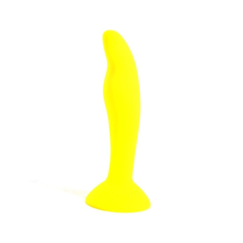 House Of Dasein Colourful Silicone Butt Plug Beads Suction Cup Anal Trainer Beginners - Yellow - Style A V1257-30370342371466