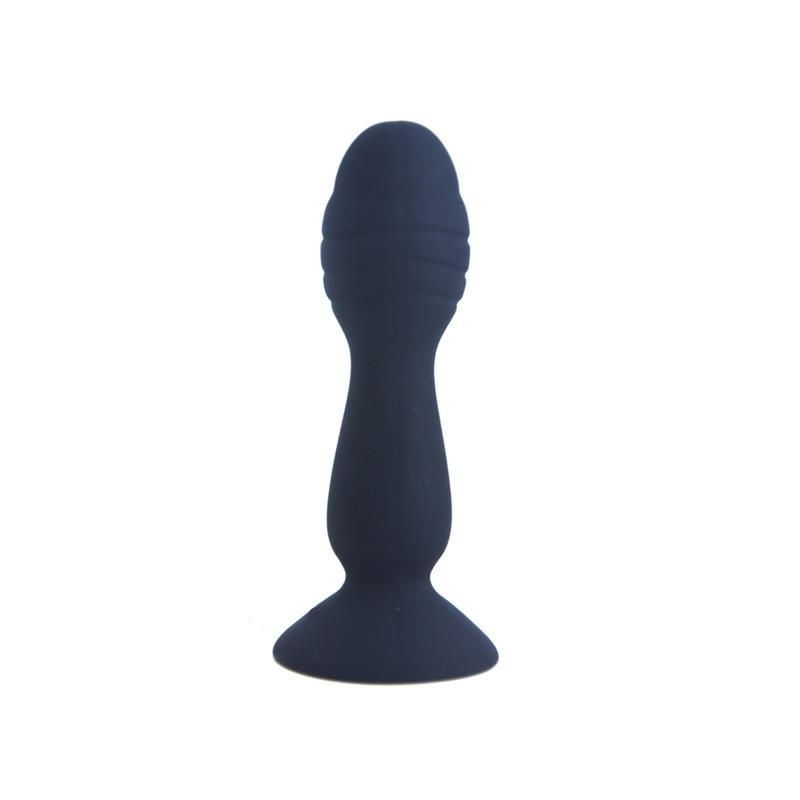 House Of Dasein Colourful Silicone Butt Plug Beads Suction Cup Anal Trainer Beginners - Black - Style B V1257-30370342404234