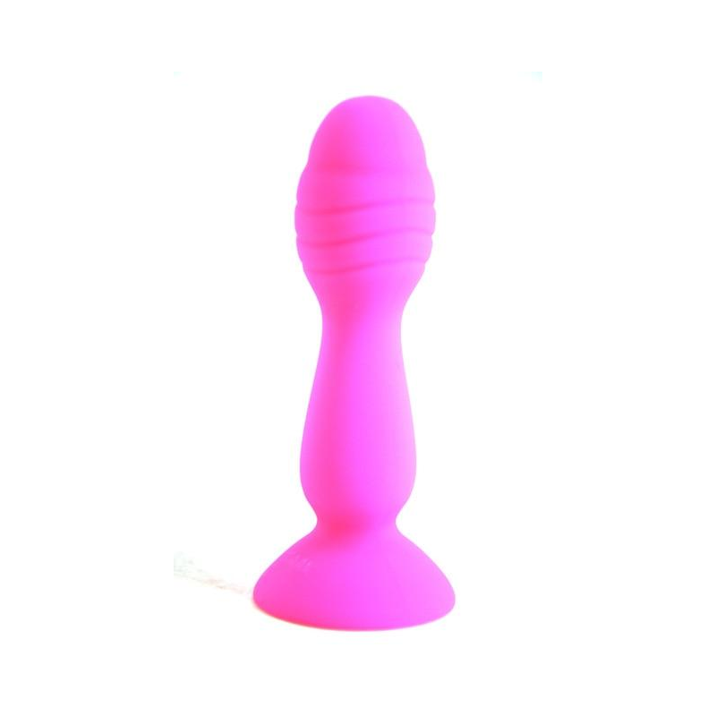 House Of Dasein Colourful Silicone Butt Plug Beads Suction Cup Anal Trainer Beginners - Pink - Style B V1257-30370342437002