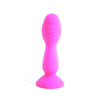 House Of Dasein Colourful Silicone Butt Plug Beads Suction Cup Anal Trainer Beginners - Pink - Style B V1257-30370342437002